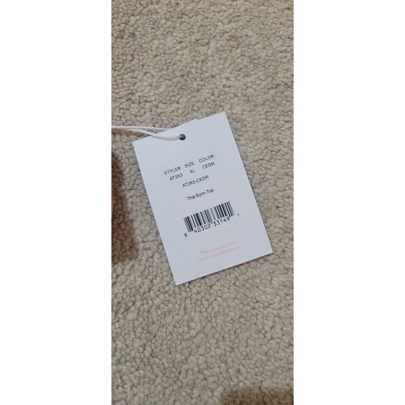 NWT Andie Swim The Symi Top Size XL Color Cedar - Picture 5 of 5